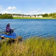 Fishing in the town of Carrigallen in Leitrim