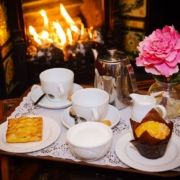 Afternoon tea at the Bush Hotel in Carrick on Shannon