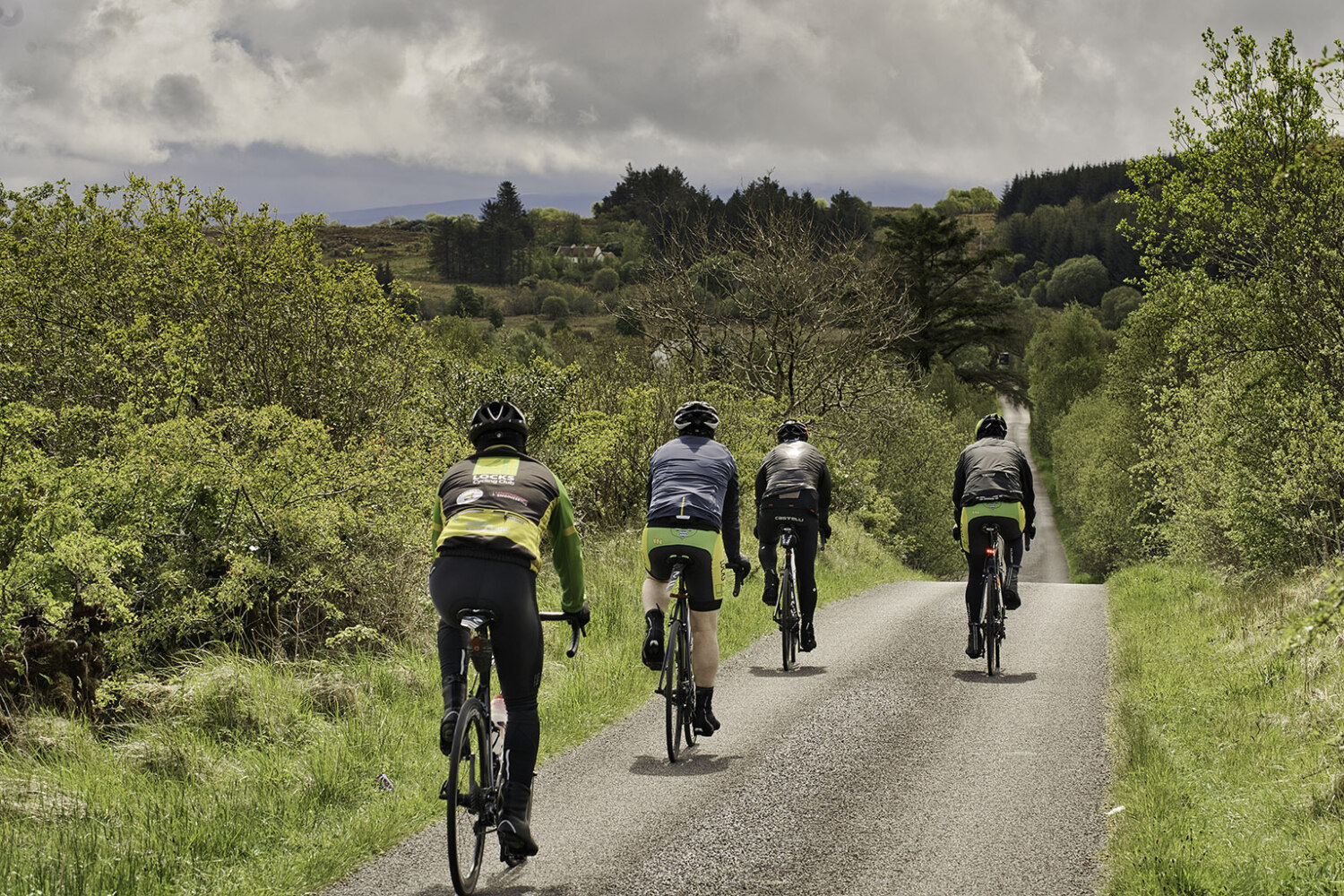On road cycling in Leitrim