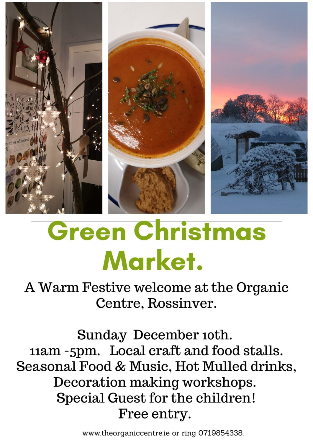 Green Christmas Market The Organic Centre Rossinver Co Leitrim